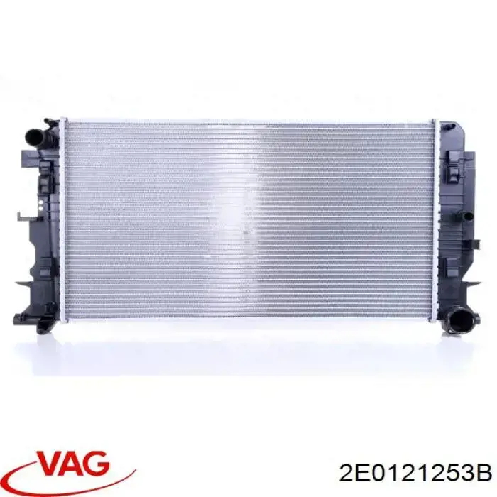 Купити 2E0121253B VAG Радіатор двигуна
