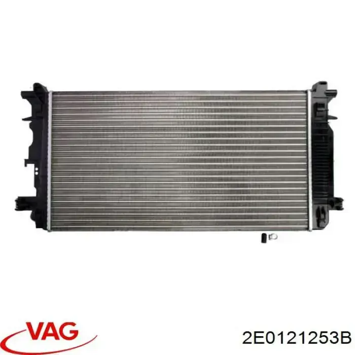 Радіатор основний VAG 2E0121253B ціна, від 107.36 USD