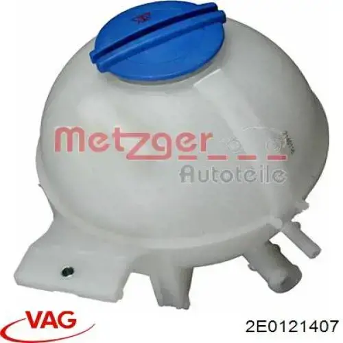 2E0121407 VAG бачок системи охолодження, розширювальний