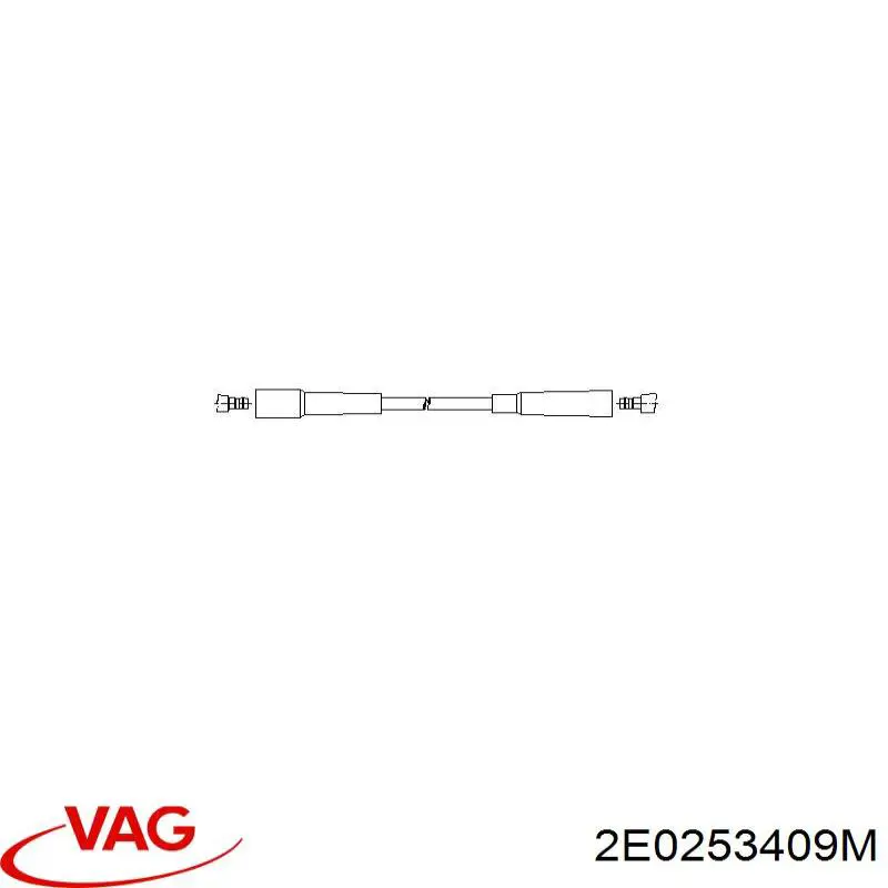 Купити 2E0253409M VAG Вихлоп