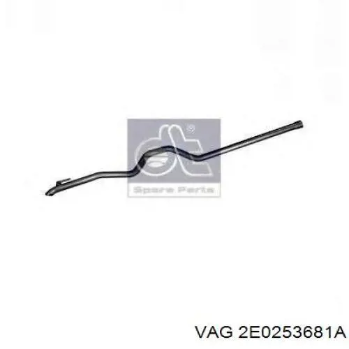 Вихлопна труба VAG 2E0253681A ціна, від 76.21 USD
