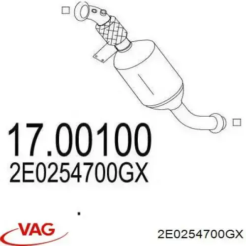 Фільтр DPF AS/Auto Storm FD7001