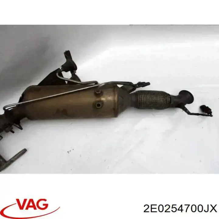 Фільтр системи відпрацьованих газів VAG 2E0254700JX ціна, від 555.81 USD