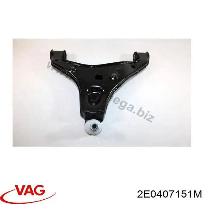 Важіль передній лівий VAG 2E0407151M ціна, від 108.49 USD