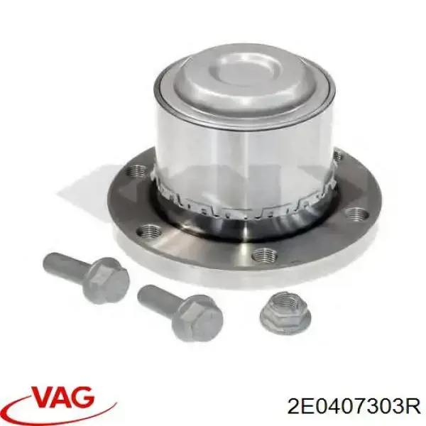 Купити 2E0407303R VAG Цапфа поворотного кулака