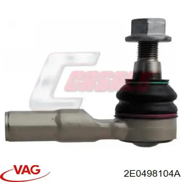 Наконечник рульовий VAG 2E0498104A ціна, від 11.89 USD