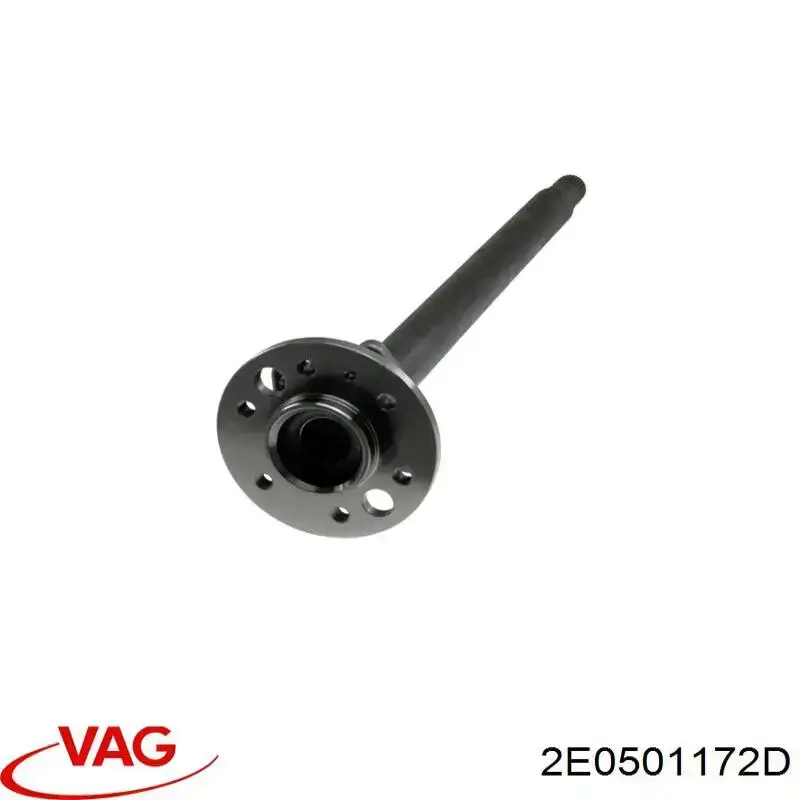 Піввісь задня, права VAG 2E0501172D ціна, від 127.82 USD