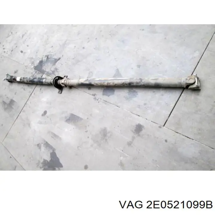 Вал карданний задній, передня частина VAG 2E0521099B ціна, від 157.48 USD
