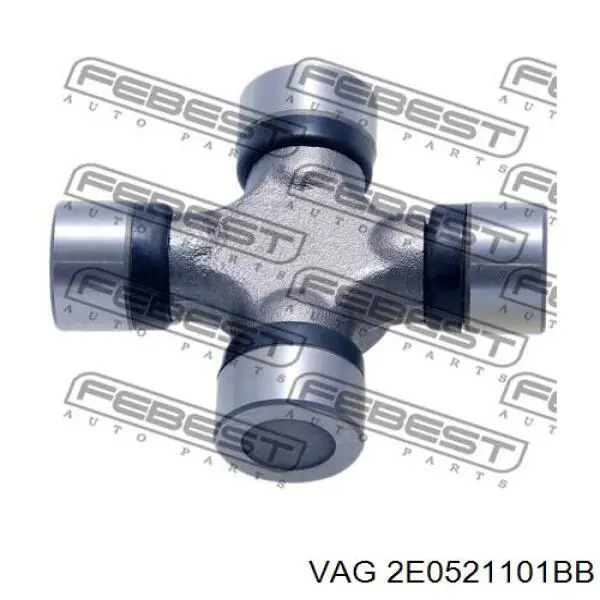 Вал карданний задній, у зборі VAG 2E0521101BB ціна, від 355.73 USD