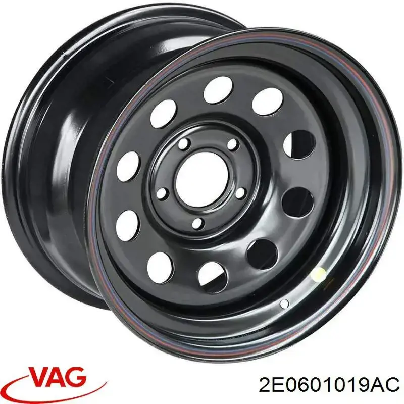 2E0601019AC VAG диск колісний стальний (штампований)