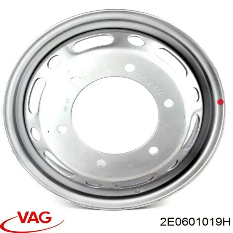 2E0601019H VAG диск колісний стальний (штампований)
