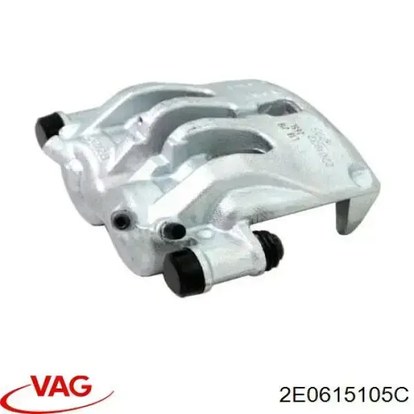 2E0615105C VAG Супорт гальмівний, передній, лівий
