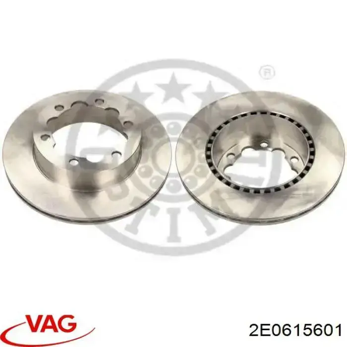 2E0615601 VAG Дискові гальма