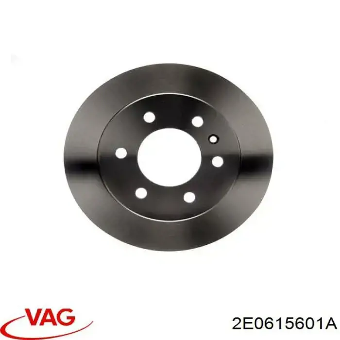 Купити 2E0615601A VAG Диск заднього гальма
