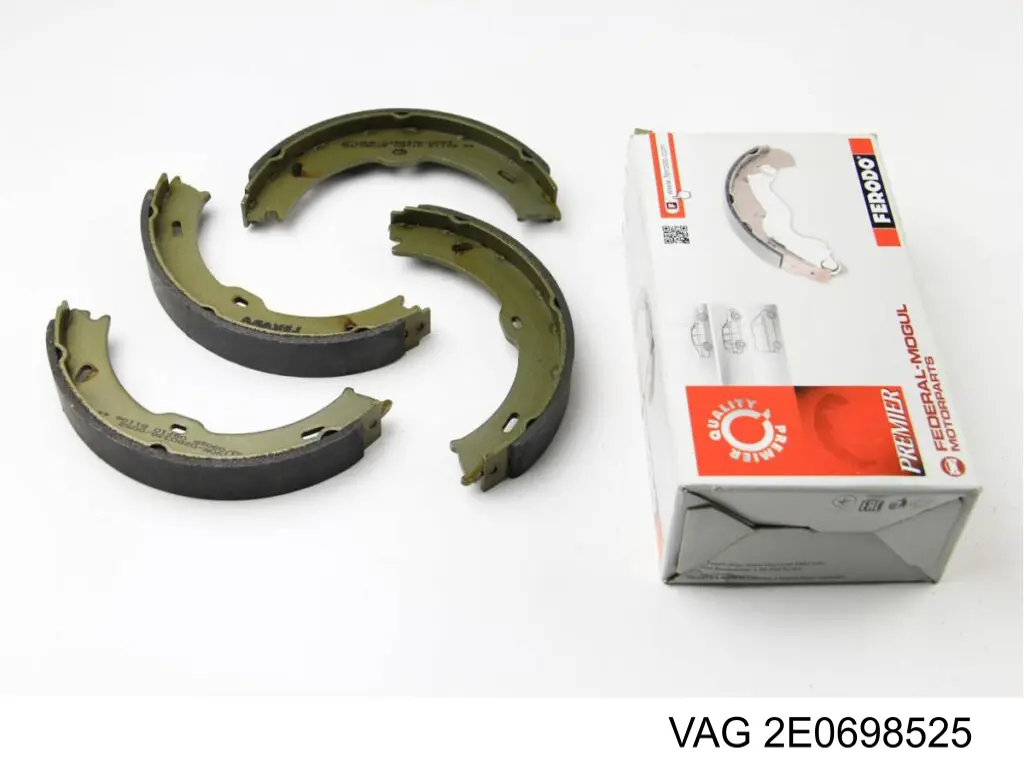 Колодки стоянкового гальма VAG 2E0698525