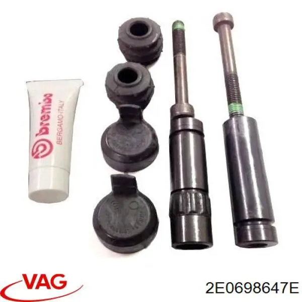 Ремкомплект супорту гальмівного переднього VAG 2E0698647E ціна, від 9.03 USD