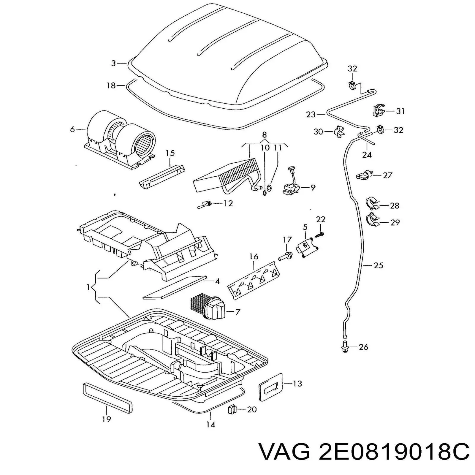 2E0819018C VAG 