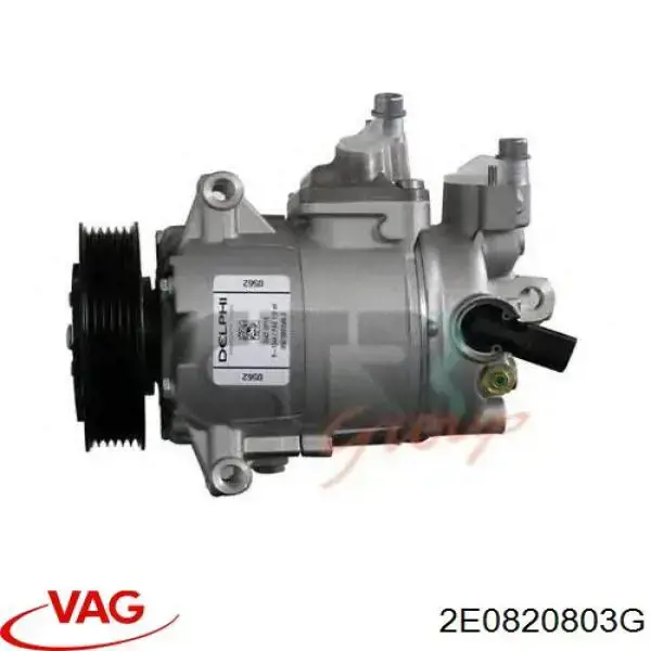 Компресор системи кондиціювання VAG 2E0820803G ціна, від 185.10 USD