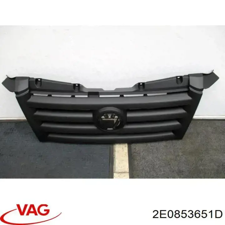 Облицювання радіатора VAG 2E0853651D ціна, від 82.38 USD