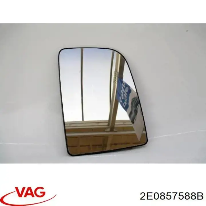 Купити 2E0857588B VAG Дзеркальний елемент правого дзеркала заднього виду