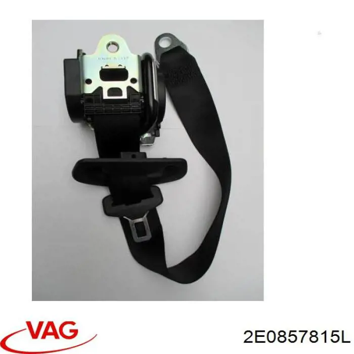 Пасок безпеки задній правий VAG 2E0857815L ціна, від 517.39 USD