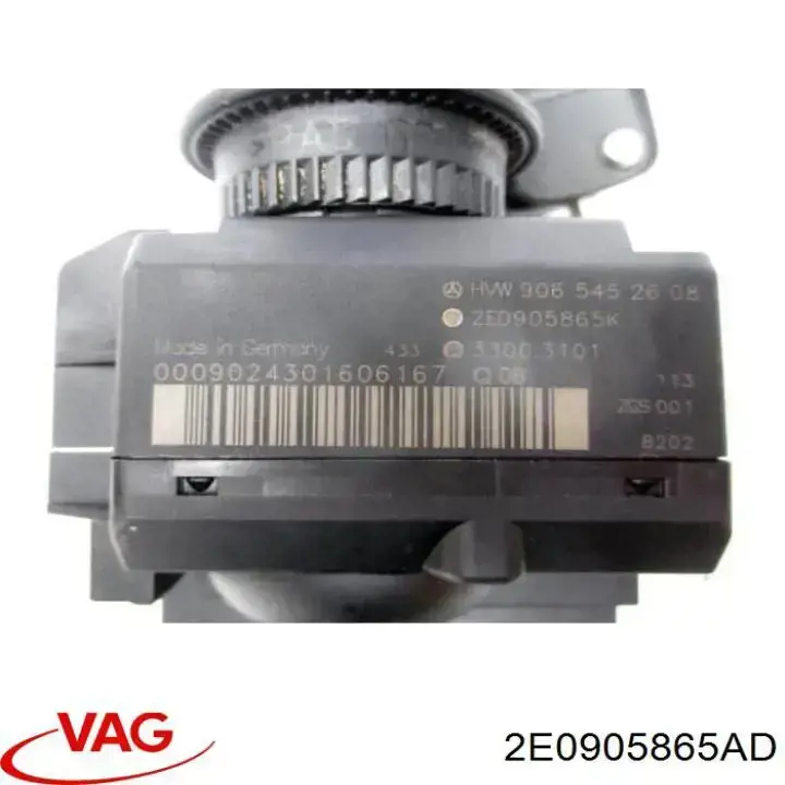 Замок запалювання Volkswagen Crafter 30-35 автобус (2E, 2EE, 2EK) (2006 - 2016) ціна, від 110.92 USD