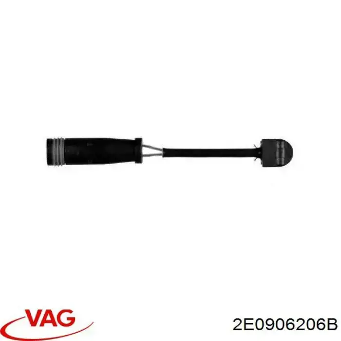 2E0906206B VAG Датчик зносу гальмівних колодок, задній