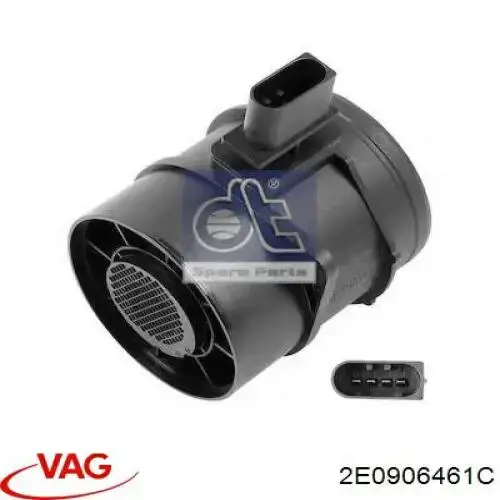 Датчик масової витрати повітря VAG 2E0906461C ціна, від 70.22 USD