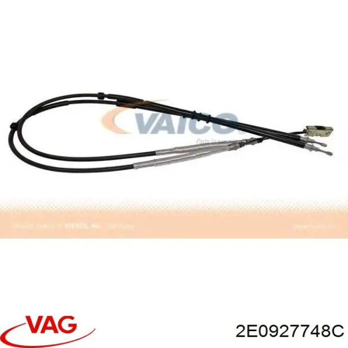 Датчик АБС (ABS) задній, правий 2E0927748C VAG