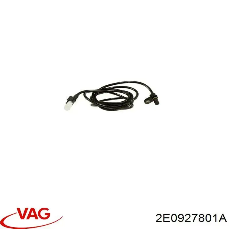 Датчик АБС (ABS) задній, правий 2E0927801A VAG