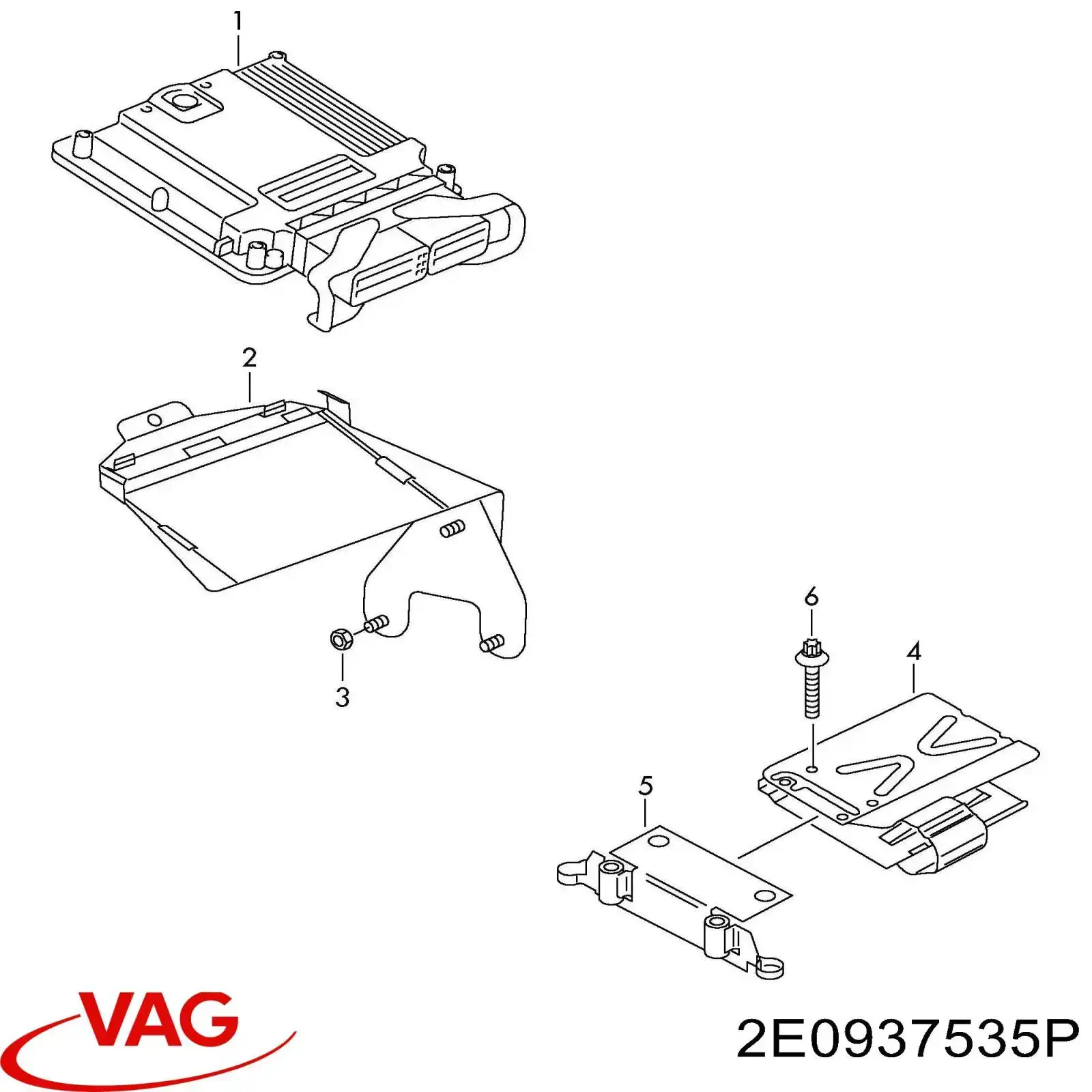  VAG 2E0937535P ціна, від 26.16 USD