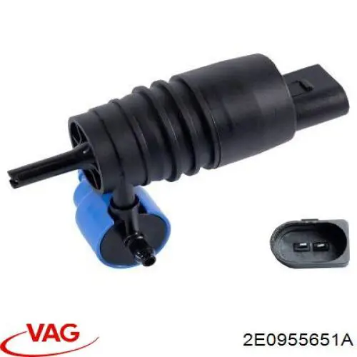 Насос омивача фар VAG 2E0955651A
