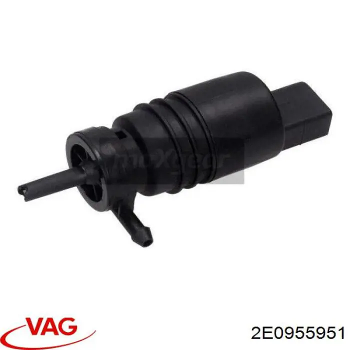 Насос-мотор омивача скла, заднього VAG 2E0955651 ціна, від 11.85 USD