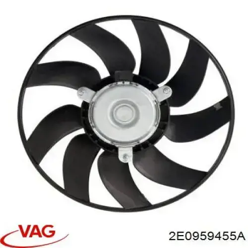 2E0959455A VAG вентилятор/крильчатка радіатора охолодження
