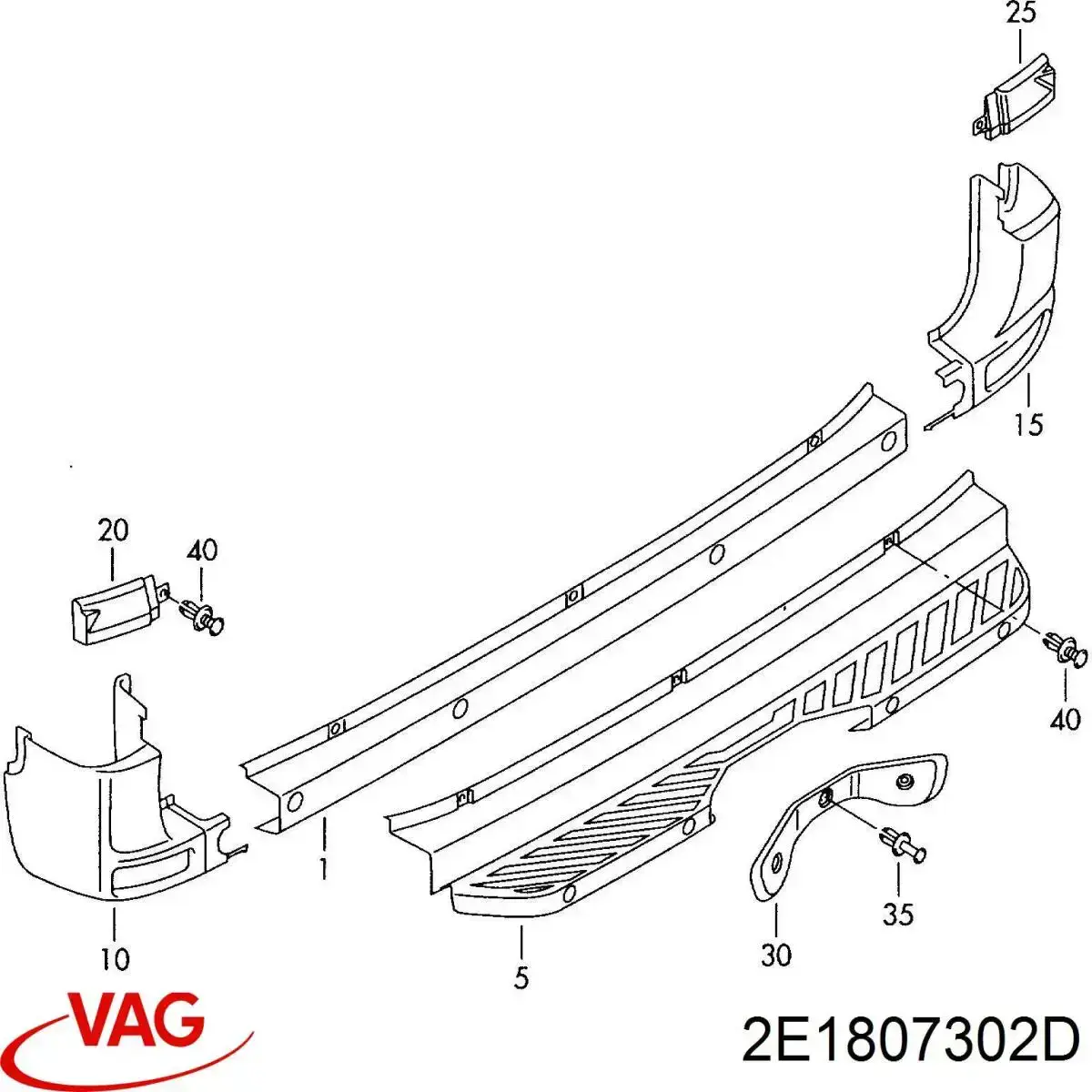 Купити 2E1807302D VAG 