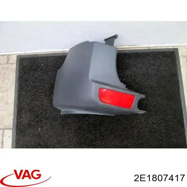 3807140 Autotechteile Молдинг заднього бампера, лівий