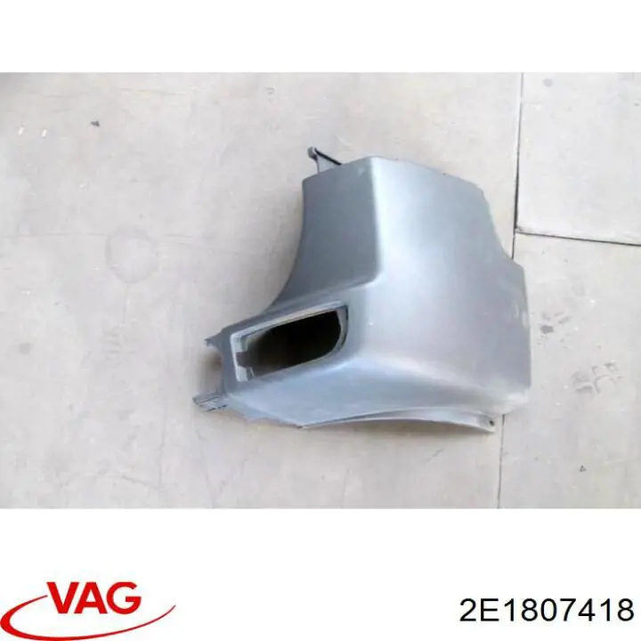 Накладка бампера заднього, права 88071533602 Diamond/DPA
