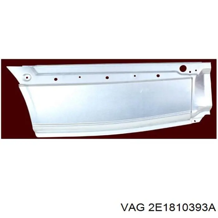 Крило заднє ліве 1006313 Autotechteile
