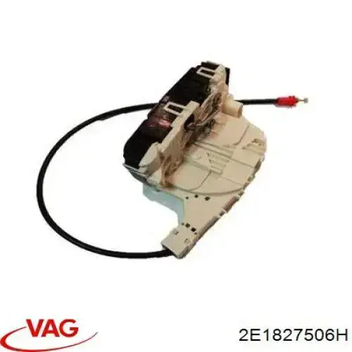 Замок задньої правої двостулкової двері VAG 2E1827506H ціна, від 107.83 USD
