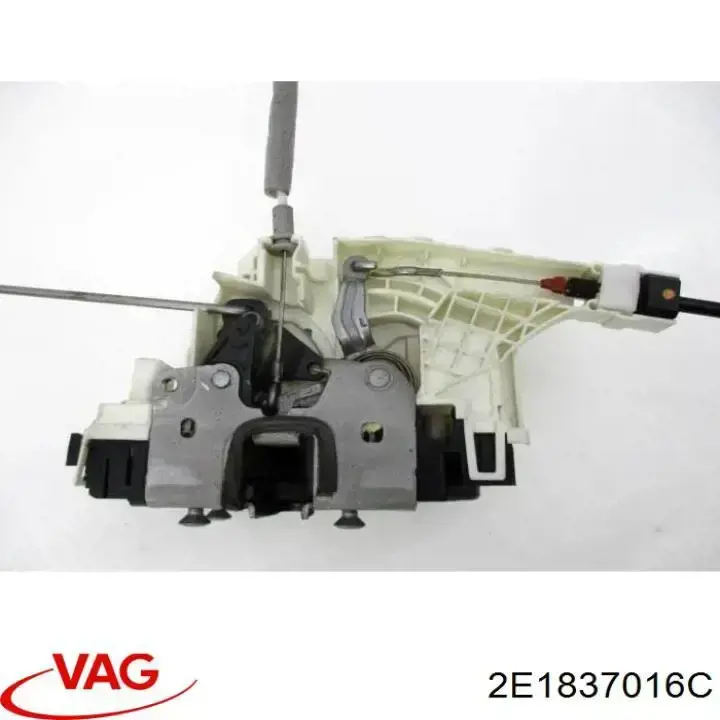 Замок передніх пасажирських дверей VAG 2E1837016C ціна, від 60.88 USD
