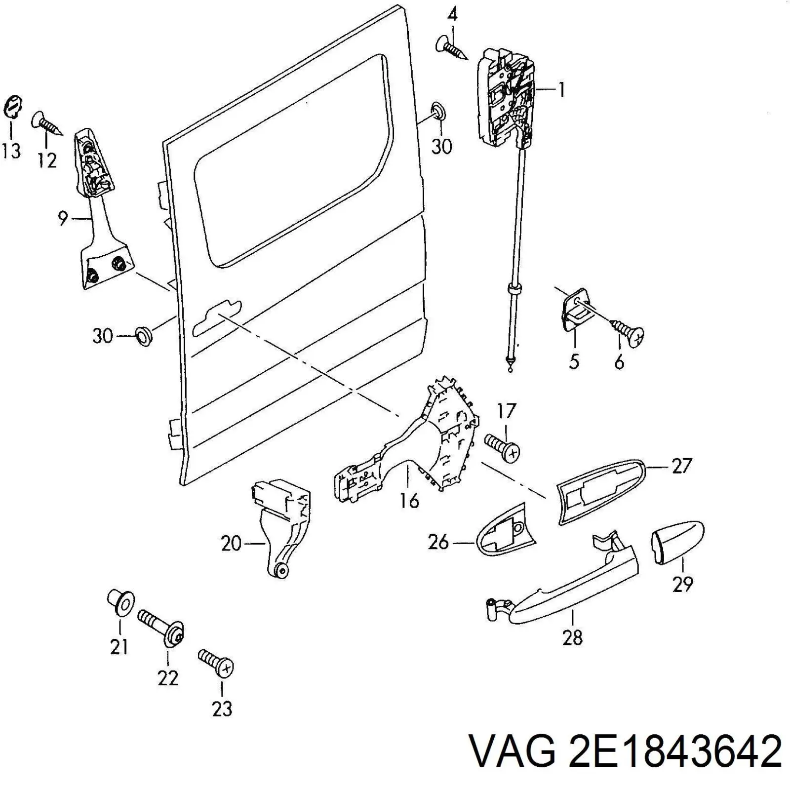  2E1843642 VAG
