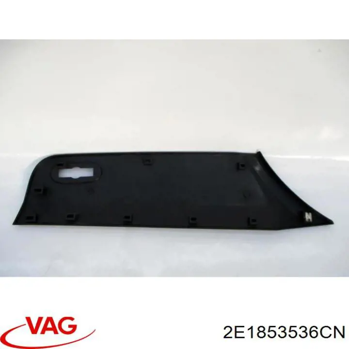 Купити 2E1853536CN VAG Молдинг заднього правого крила