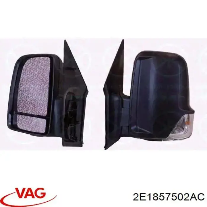 Праве бічне дзеркало VAG 2E1857502AC ціна, від 79.89 USD