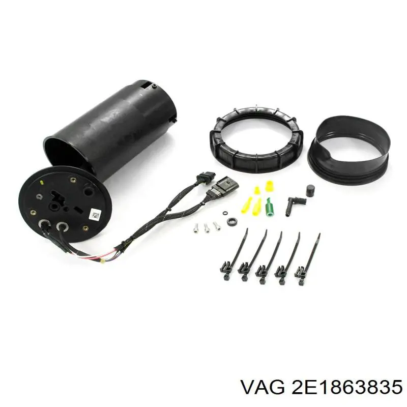 2E1863835 VAG Утеплювач капота