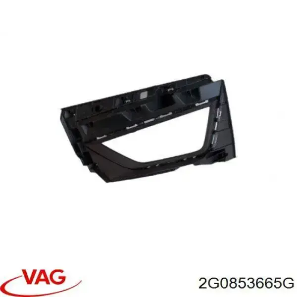 2G0853665G VAG Решітка переднього бампера, ліва