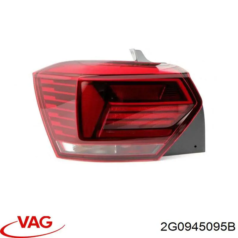 Ліхтар задній лівий VAG 2G0945095B ціна, від 89.15 USD
