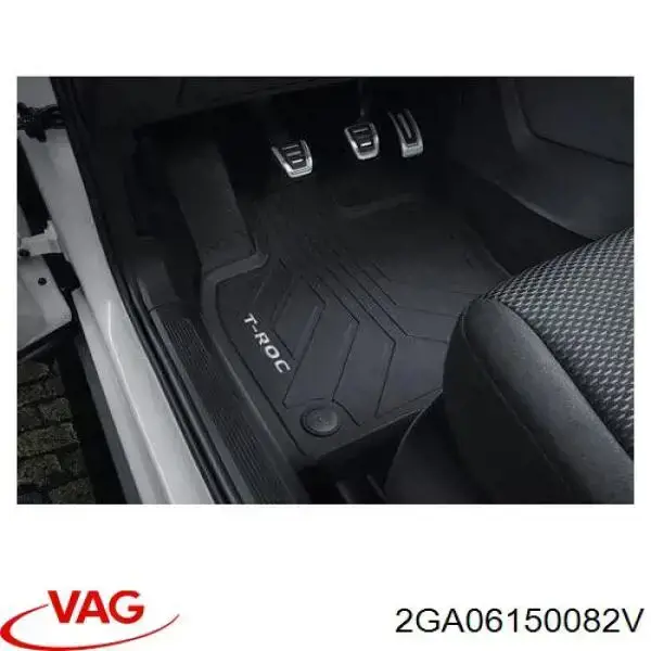 Комплект килимків VAG 2GA06150082V ціна, від 139.09 USD