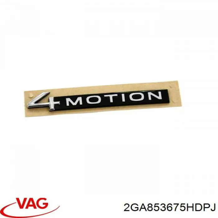 2GA853675HDPJ VAG 