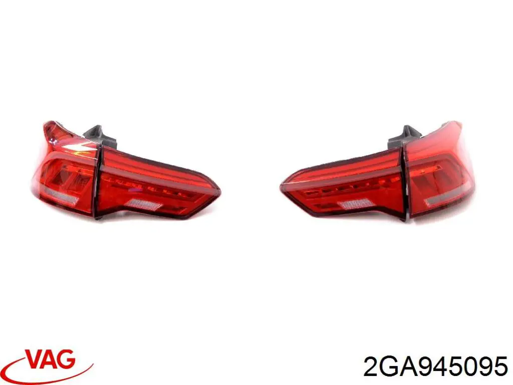Задня ліва зовнішня фара VAG 2GA945095 ціна, від 124.02 USD