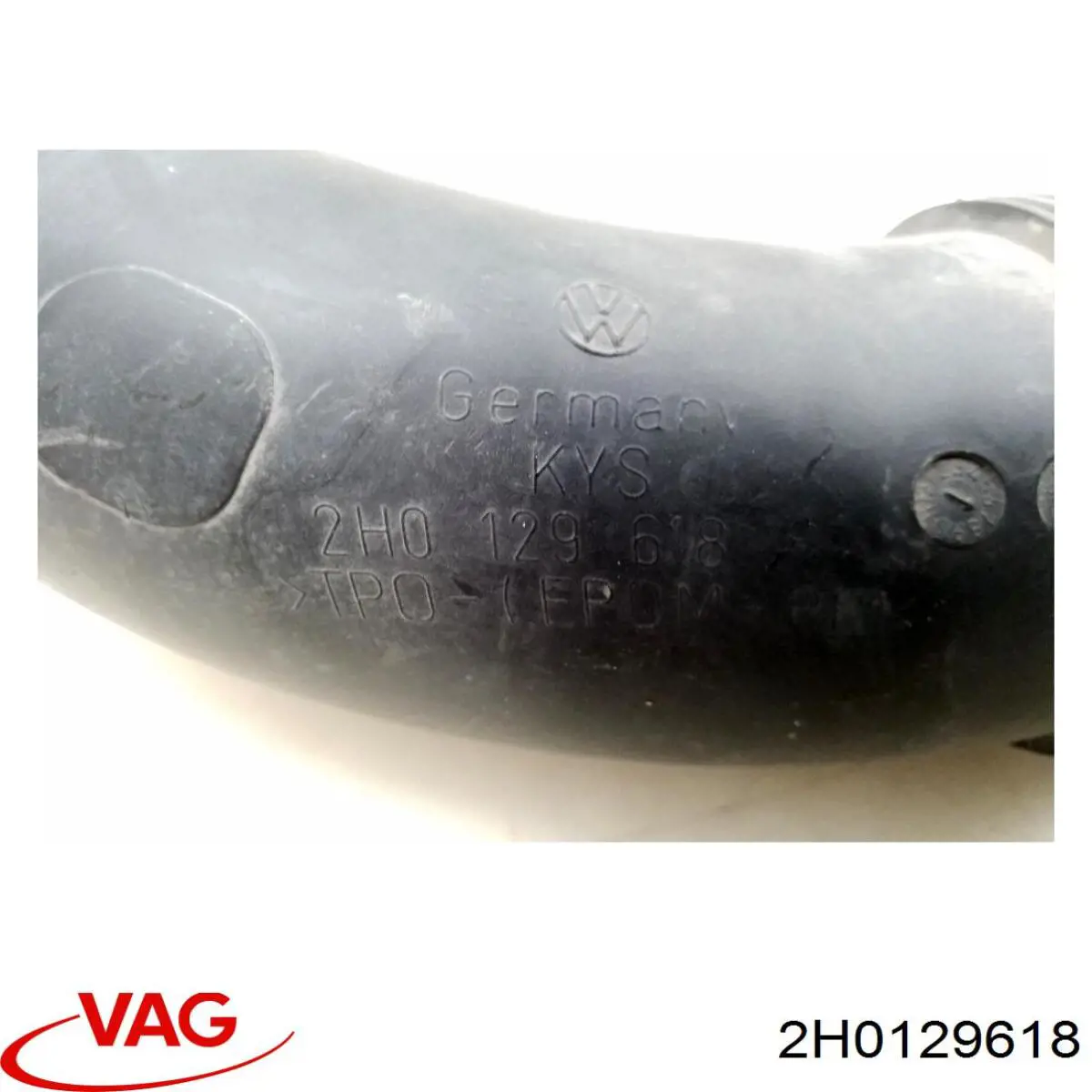 Купити 2H0129618 VAG Патрубок повітряний, вхід повітряного фільтра
